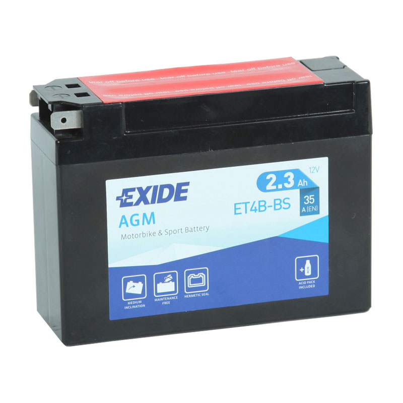 Аккумулятор Exide AGMET4B-BS | Магазин «Аккуммаркет» г Мытищи