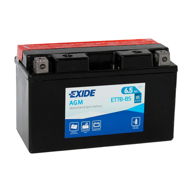 Аккумулятор Exide AGMET7B-BS | Магазин «Аккуммаркет» г Мытищи