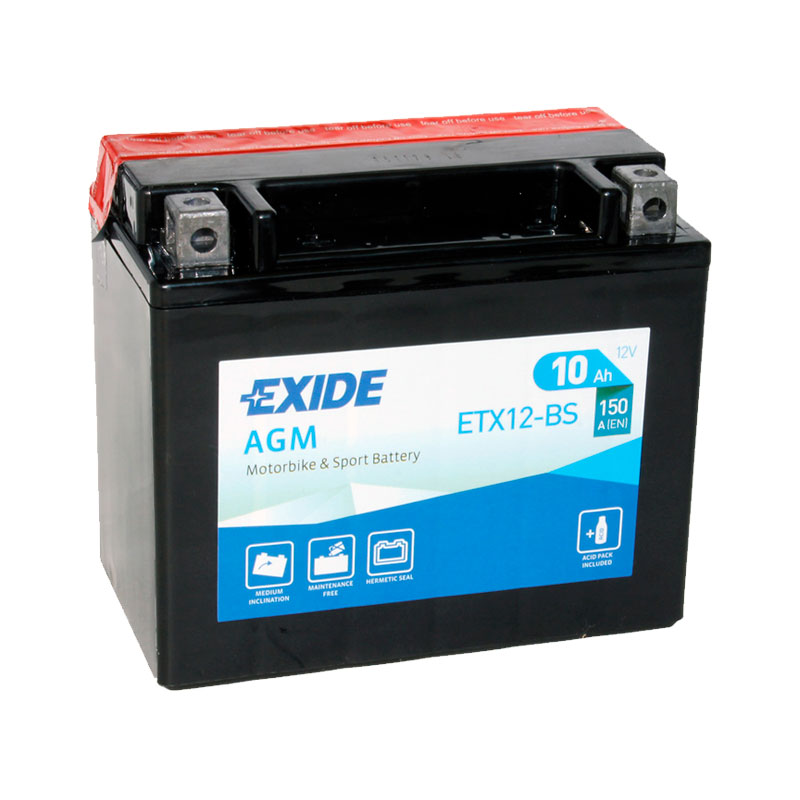 Аккумулятор Exide AGMETX12-BS | Магазин «Аккуммаркет» г Мытищи