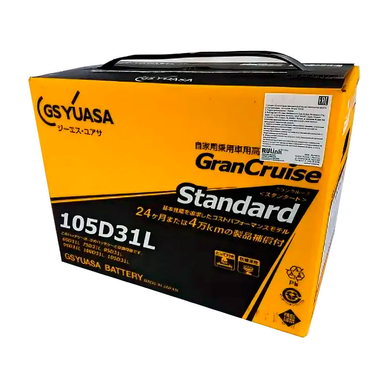 Аккумулятор GS Yuasa GST GranСruise Standard105D31L (6CT-80.0) | Магазин «Аккуммаркет» г Мытищи