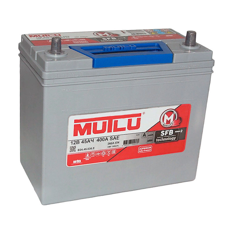 Аккумулятор Mutlu SFB M250B24L (6СТ-45R+) | Магазин «Аккуммаркет» г Мытищи