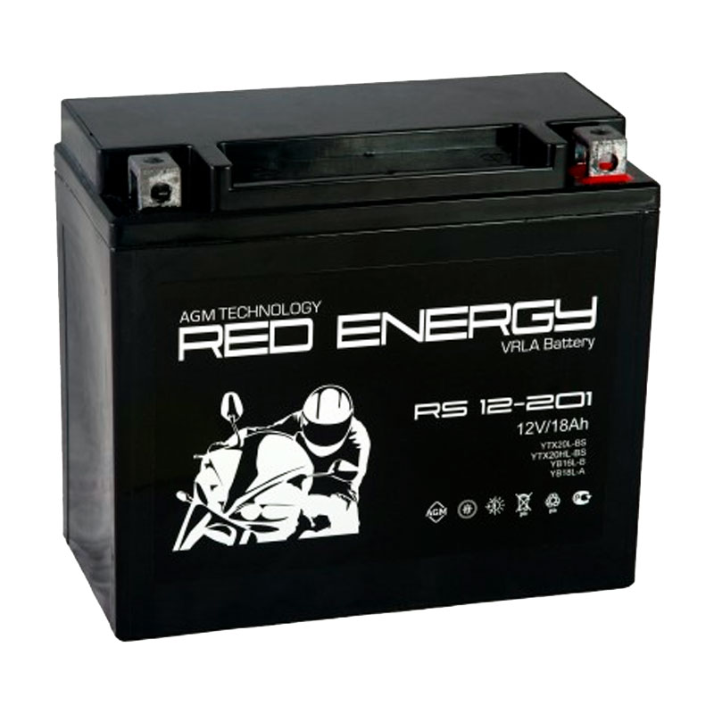 Аккумулятор RedEnergy RS12-201 (YTX20L-BS) | Магазин «Аккуммаркет» г Мытищи